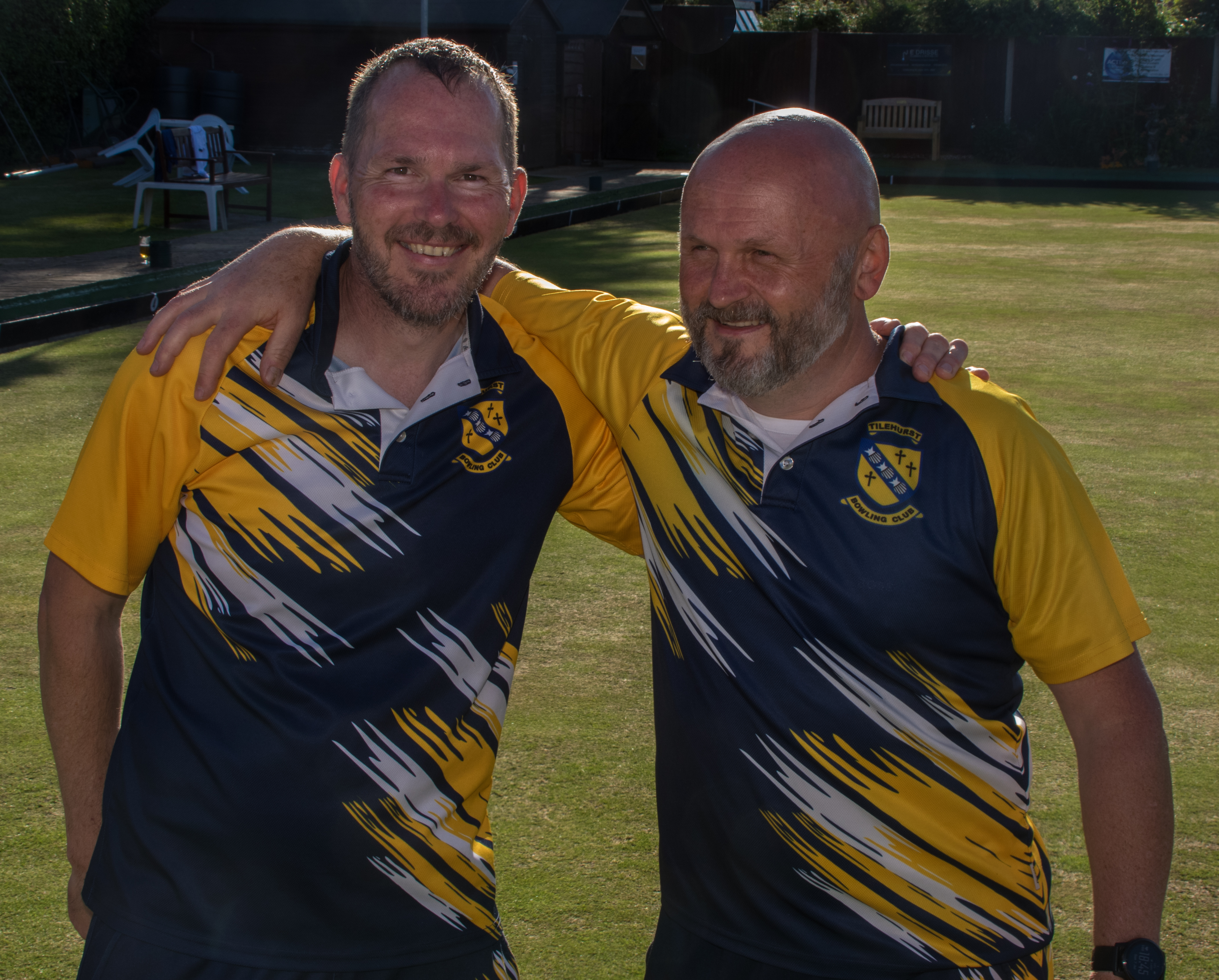 Adrian Collins and Dan Weatherley-Emberson Plate Winners