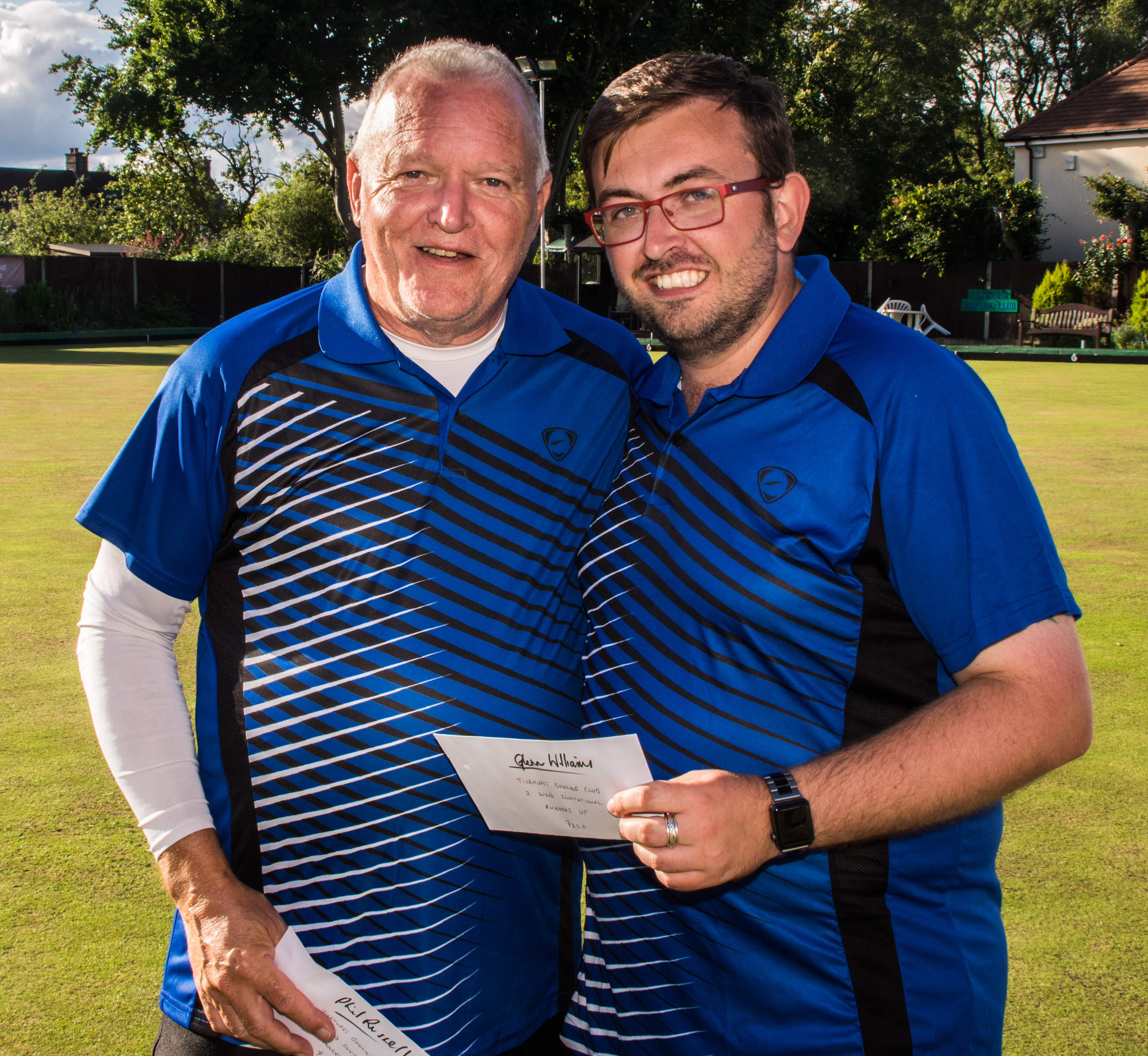 Runners up-  Phil Russell and Glenn Williams